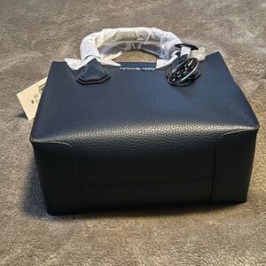 Michael Kors Blue Leather Bag